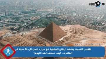 طقس السبت يشهد ارتفاع الرطوبة مع حرارة تصل إلى 34 درجة في القاهرة.. كيف تستعد لهذا اليوم؟